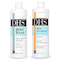 Persōn & Covey DHS Zinc Shampoo and DHS Body Wash for Sensitive Skin