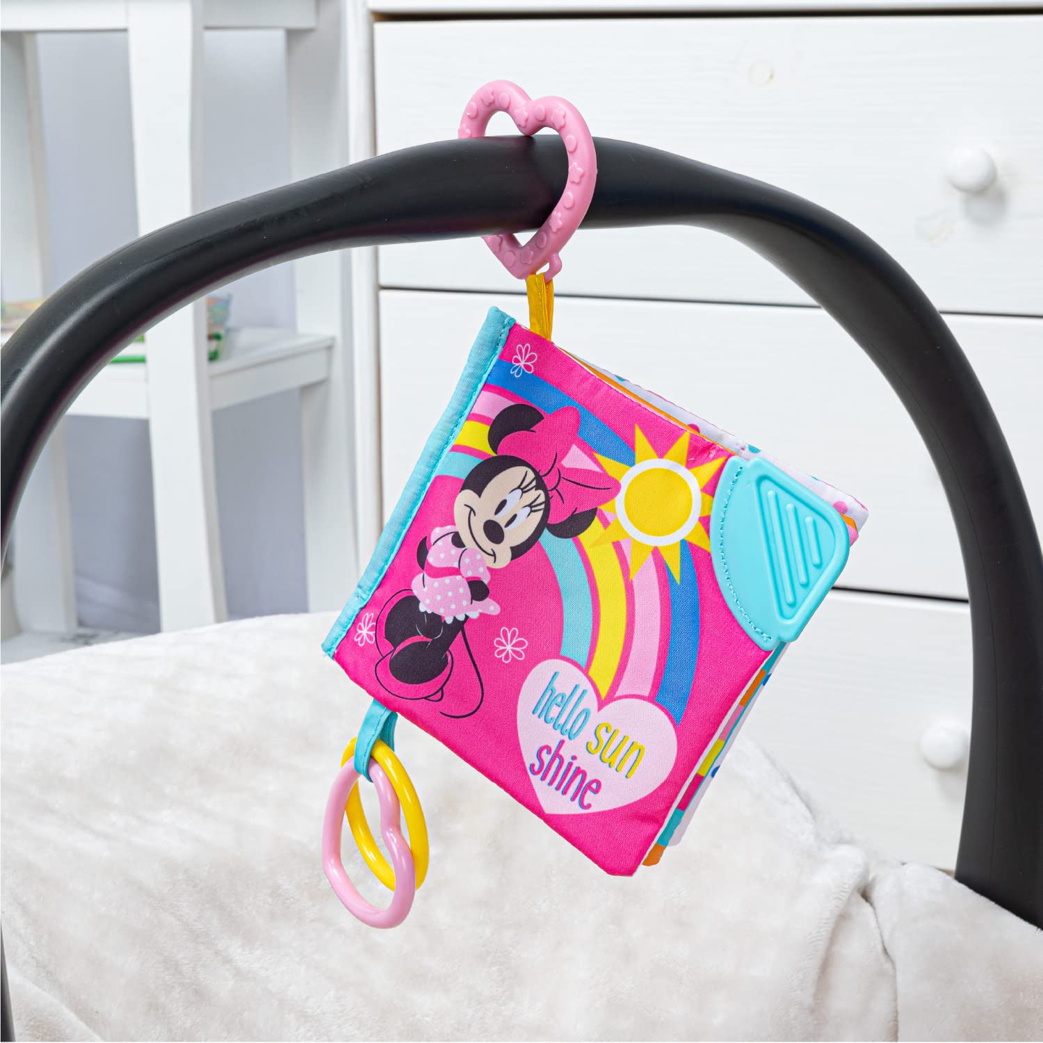 KIDS PREFERRED Disney Baby Minnie Mouse On The Go Soft Book for Babies