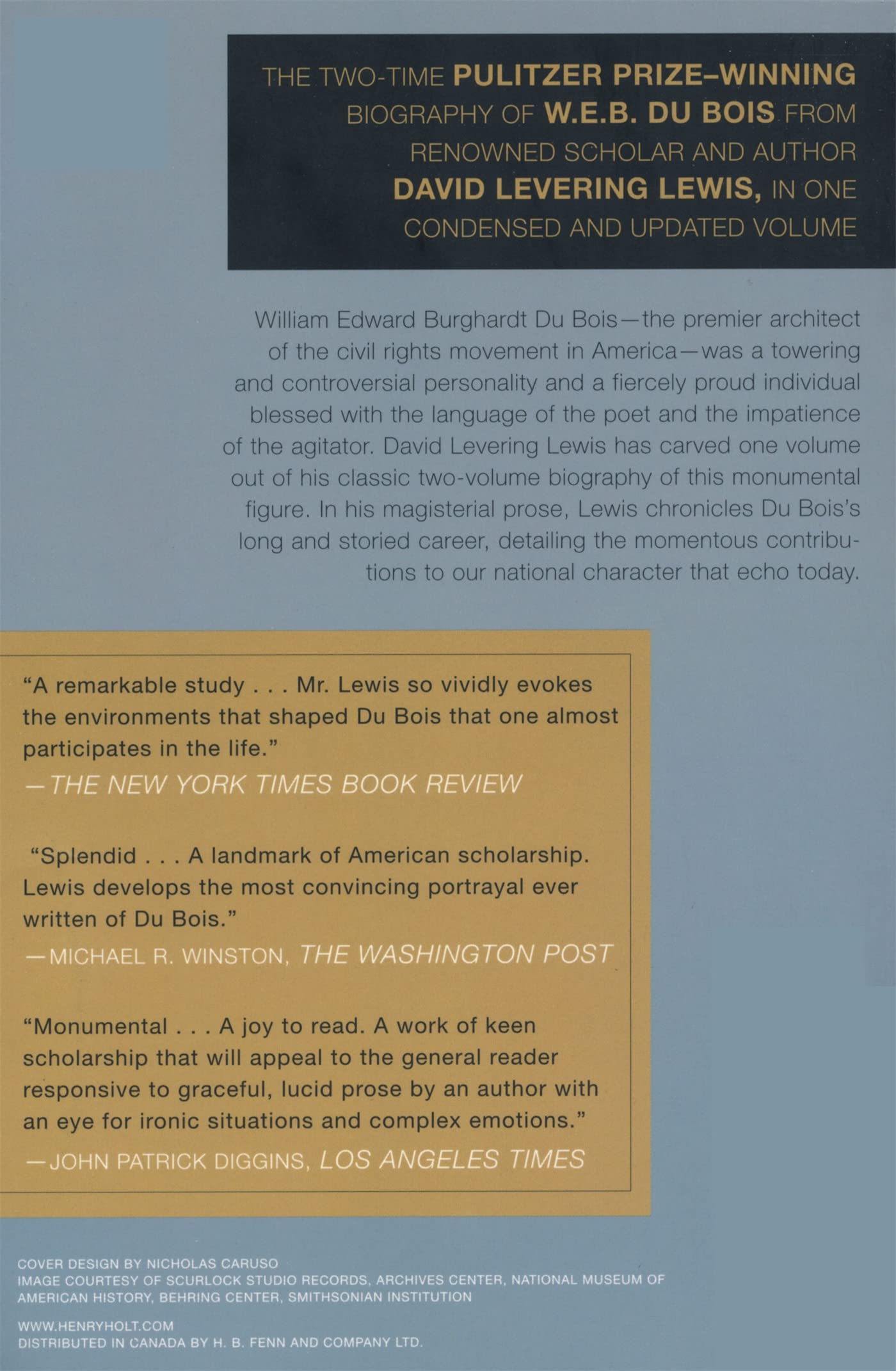 W.E.B. Du Bois: A Biography 1868-1963
