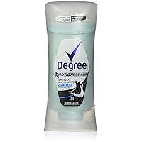 Degree UltraClear Black+White Pure Clean Antiperspirant Deodorant Stick, 2.6 Ounce (Pack of 6)