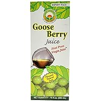 Basic Ayurveda Gooseberry Juice, Amla Juice, 16.23 Fl Oz (480ml), Nutritious Drink, No Added Sugar, Good for Eye, Teeth and Nails
