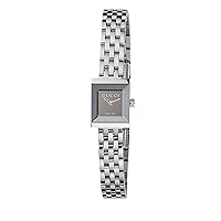 Gucci Women's YA128501 G-Frame Quartz Brown Dial Watch