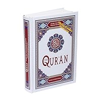 The Quran Arabic Text with English Meanings By Saheeh International, Arabic and English (Medium Size) Hardcover