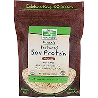 Foods, Organic Textured Soy Protein Granules, Non-GMO, Versatile, Vegetable-Sourced Protein, 8-Ounce (Packaging May Vary)