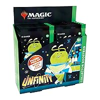 Wizards of the Coast Unfinity Collector Booster Box | 12 Packs + Box Topper (181 Magic Cards)