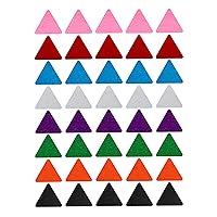 Wild Essentials 40 Count Triangle Diffuser Refill Pads, Fits Potter Hallows Necklace, Bracelet and Car Vent Aromatherapy Diffusers