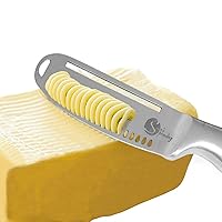 Simple preading Magic Butter Knife Spreader and Curler - Complete Your Kitchen Knives Set, Curl Your Butter with Ease 3 Different Ways