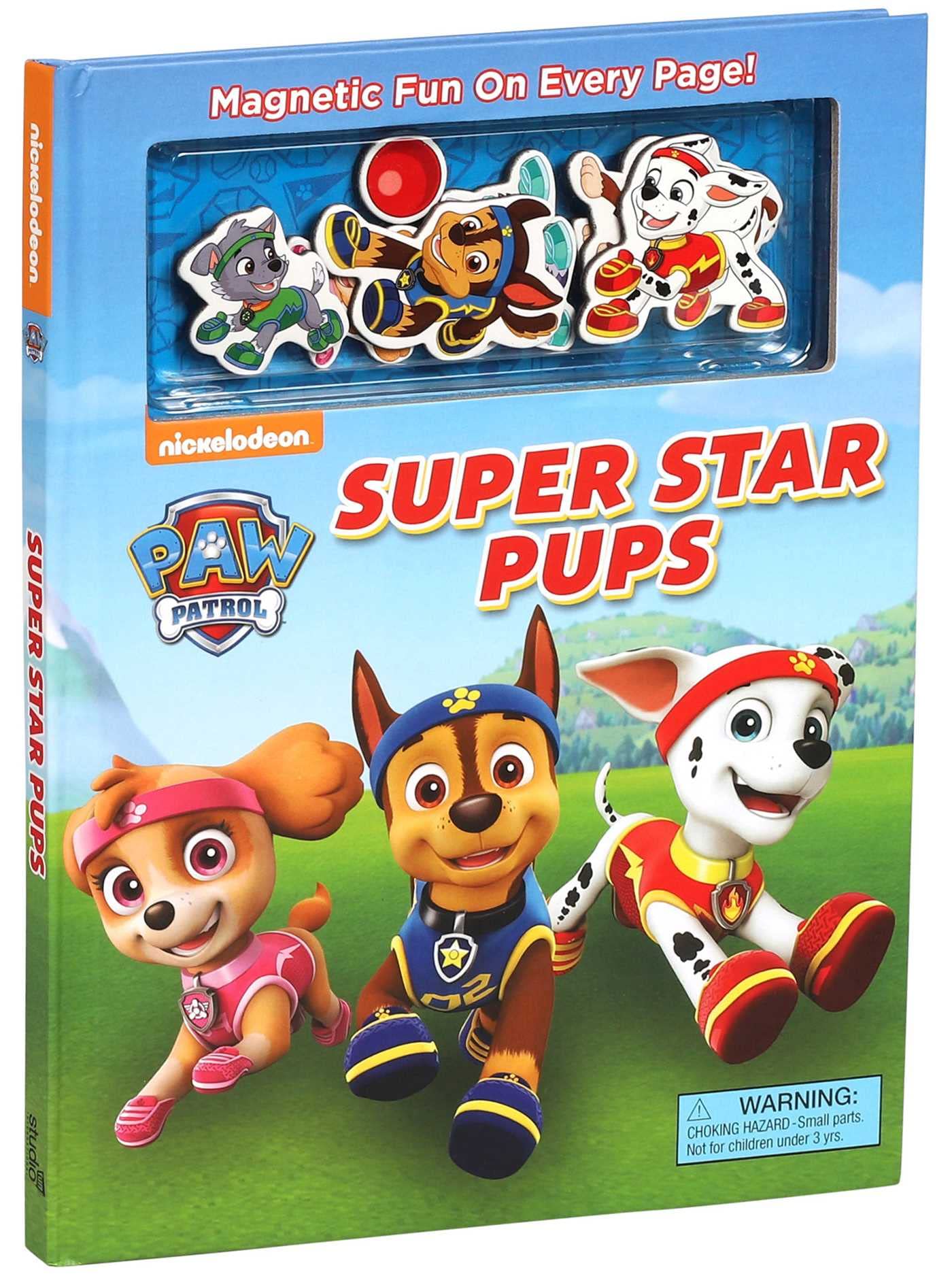 Nickelodeon PAW Patrol: Super Star Pups (Magnetic Hardcover)