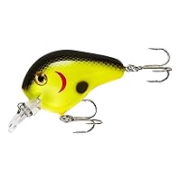 Fat Boy Shallow-Running Crankbait Bass Fishing Lure with Hard-Wobbling Square Lip, 7/16 Ounc, 2 Inch