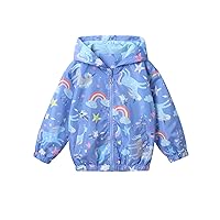 TiaoBug Kids Girls Bomber Flight Jacket Lightweight Water Resistant Varsity Windbreaker Winter Coat Baseball Jacket