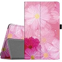 Famavala Folio Case Cover for 8-inch 8 Tablet [8th / 7th / 6th Generation 2018/2017 / 2016 Release ] (PinkFlower)