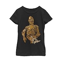 Fifth Sun Girls' C3po Stay Golden