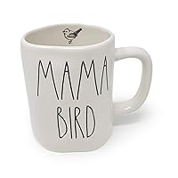 MAMA BIRD Ceramic LL Coffee Tea Mug With Bird Art Icon 2020 Limited Edition
