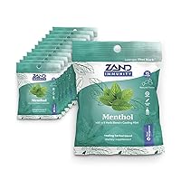 Zand Immunity Menthol HerbaLozenge Cough Drops | Peppermint, Eucalyptus, Herb Blend | No Corn Syrup