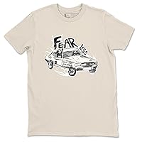 Graphic Tees Fearless Car Design Printed 5s Sail Sneaker Matching T-Shirt