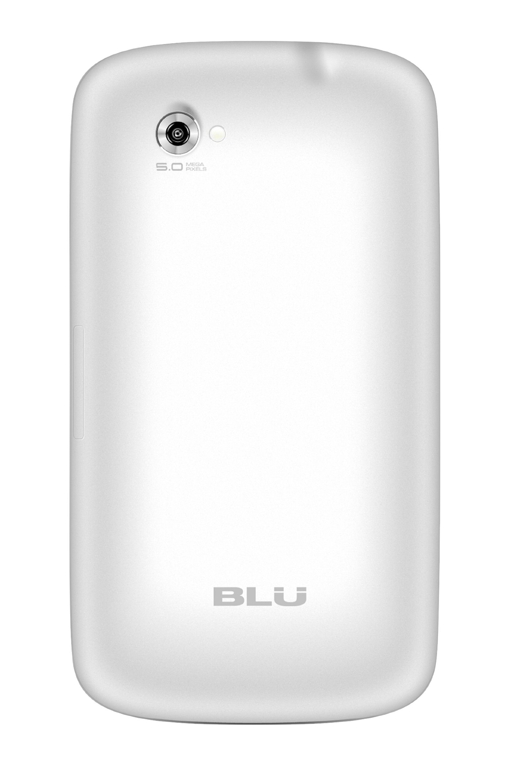 BLU Studio 5.3 D510 Unlocked GSM Phone with Dual SIM, Android 2.3 OS, Touchscreen, 5MP Camera, GPS, Wi-Fi, Bluetooth, FM Radio and microSD Slot - White