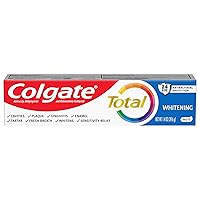 Total Whitening Travel Toothpaste, Mint Toothpaste for Travel, Carry-On Size Toothpaste, 1.4 Oz Tube
