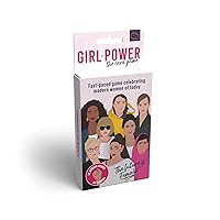 Bubblegum Stuff Girl Power Game - Feminist Speed Spoons Card Game - Collect A Set and Snatch A Pioneer - Fast and Fun Game - Suitable for Family, Kids, Teenagers & Adults