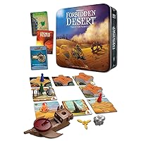 Gamewright Forbidden Desert – The Cooperative Strategy Survival Desert Board Game Multi-colored, 5