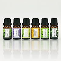 Earnest Living Tea Tree Oil Peppermint Oil Lavender Oil Essential Oil Set for Diffusers for Home Oil Diffuser Essential Oils Eucalyptus Essential Oil