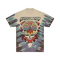 Grateful Dead Unisex-Adult Standard Rose Cloud Mountain Tie Dye T-Shirt