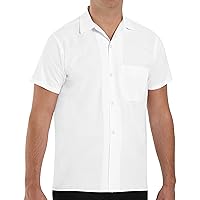 Chef Designs Men's Button-Front Cook Shirt