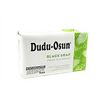 Dudu Osun Black Soap Pure Ingredients US Ship, Original, 5 Ounce (Pack of 3)