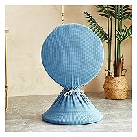 Universal Fan Dust Cover, Round Fan Protection Cover, Stretchy Standing Fan Covers, Elastic Floor Fans Cover Home Use (Blue - Table Fans)