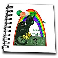 3dRose Chat De La St Patrick De Rodolphe Salis Fun - Drawing Books (db-377649-3)