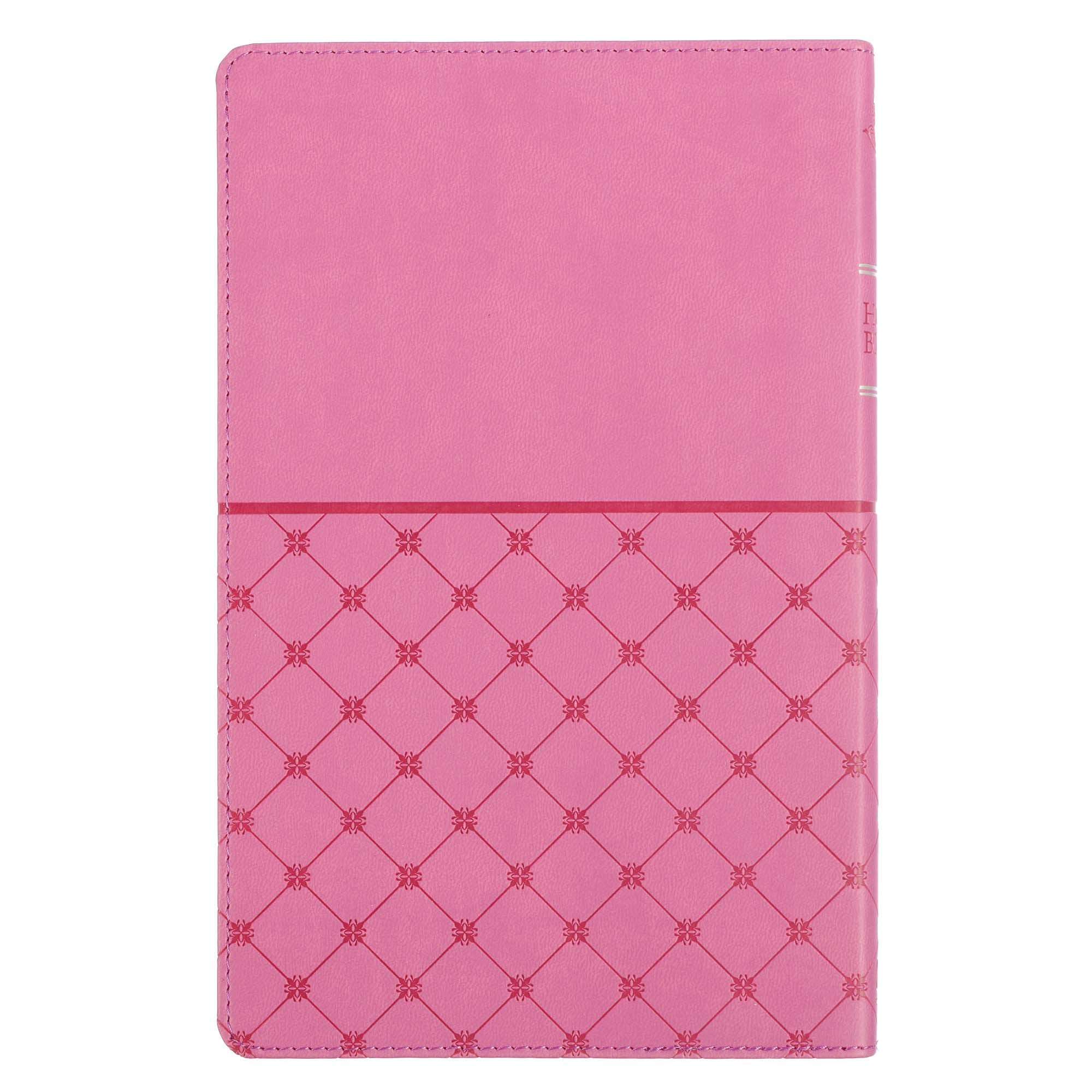 KJV Holy Bible, Gift Edition Faux Leather, King James Version, Pink
