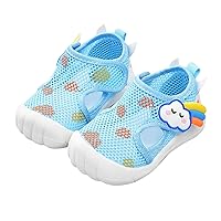 Baby Shoes Sandals Infant Toddler Girls Boys Shoes Sandals Flat Bottom Non Slip Half Open Toe Slip Summer Breathable