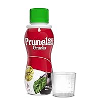 Prunelax Ciruelax Regular Strength Liquid Laxative - Gentle Relief for Occasional Constipation, Made with Natural Senna, Predictable Relief, Gluten-Free, Works in just 8 to 12 Hours - 4.05 fl oz