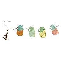 Talking Tables Fiesta Pineapple Hanging Bunting for a General party decoration or birthday party, Multicolor