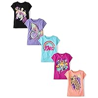 The Children's Place girls Girls Horse Graphic Short Sleeve Tee 2 Pack