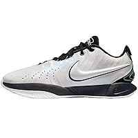 Nike Lebron XXI Conchiolin Basketball Shoes (HF5841-100, White/Bicoastal/Photon Dust/Black) Size 13