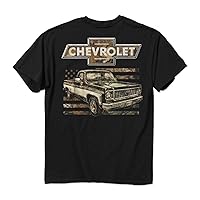 Buck Wear Chevy 73 Camo Flag T-Shirt-5 Oz Range