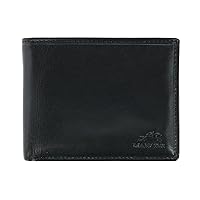 Mancini Men's RFID Secure Wallet w/Removable Passcase and Coin Pocket