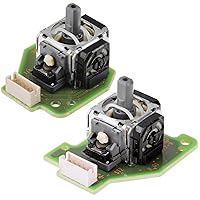 Replacement Left Right Set Analog Joystick Stick with PCB Board for Wii U Gamepad Controller