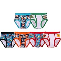 Handcraft Hot Wheels 6-Pack Boys Briefs Toddler Little Big Kid Cars