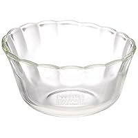 Iwaki KBT463N Custard Cup, 6.1 fl oz (180 ml), Basic