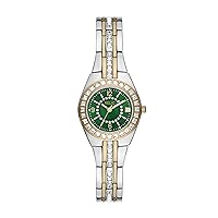 Relic by Fossil Women's Quartz Watch with Alloy Strap, Two-Tone, 12 (Model: ZR12652), Green
