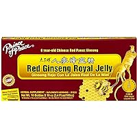 Red Ginseng Royal Jelly, 10 Bottles, 0.34 fl. oz. Each – Energy Boosting Supplement – Ginseng Shots to Go – Support The Body’s Energy System