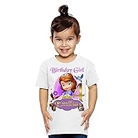 Personalized Sofia the First Birthday Shirt, Add Any Name and Age, Custom Shirts for a Sofia the First Birthday Party, Family Matching Shirts.