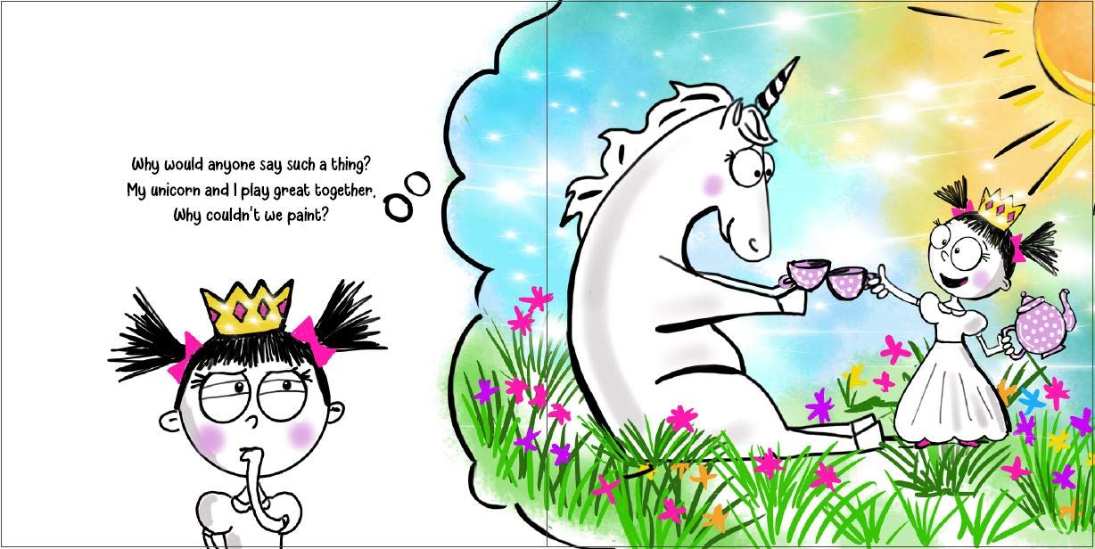 Never Let a Princess Paint with Her Unicorn!