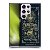 Officially Licensed Fantastic Beasts: The Secrets of Dumbledore Bhutan Graphics Hard Back Case Compatible with Samsung Galaxy S23 Ultra 5G