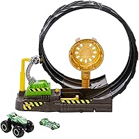 Hot Wheels City Ultimate Garage Playset with 2 Die-Cast Cars, Toy Storage  for 50+ 1:64 Scale Cars, 4 Levels of Track Play, Defeat The Dragon