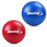 6 Inch Dodgeball Bundle - Red and Blue Foam Coated Dodgeballs for Indoor and Outdoor Fun!
