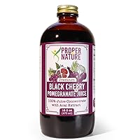 Premium Black Cherry and Pomegrante Juice Concentrate with Acai Extract