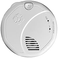 Powered Alarm SCO5CN Combination Smoke and Carbon Monoxide Detector, Battery Operated, 1 Pack, White