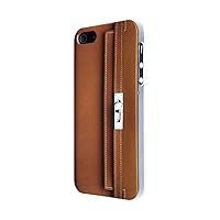 iPhone 5 & 5S Case Pochette Series Hard Case Brown 17208